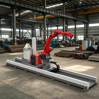 Endüstriyel 6 Eksenli Kaynakçı Robot Kol Otomatik 3D Lazer Kaynak Makinesi